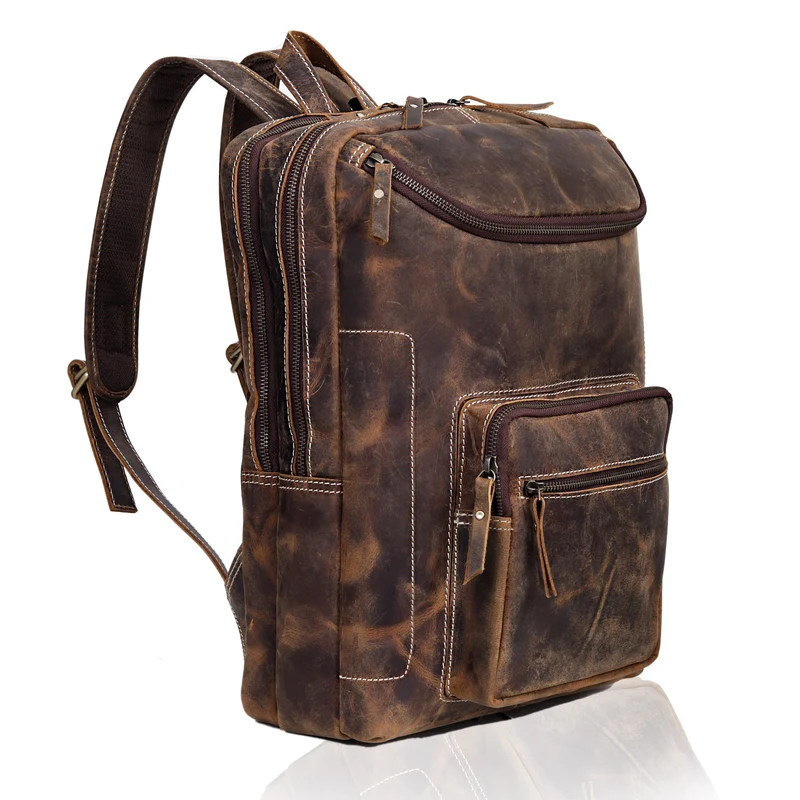 Lennox Travel Leather Backpack