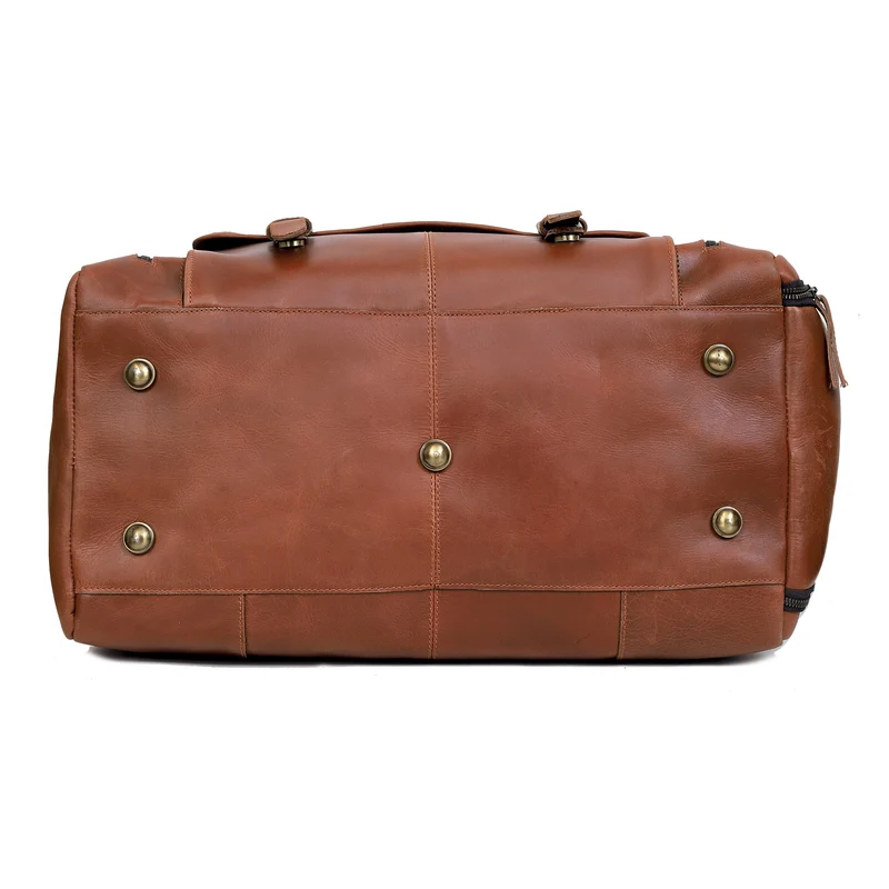 Odysseus Leather Duffel combo