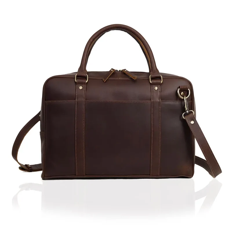Jordan Buffalo Leather Briefcase