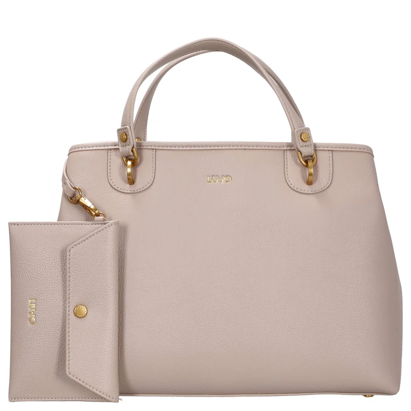 Liu Jo Onice - Shopper L 37 cm (tortora chiaro)
