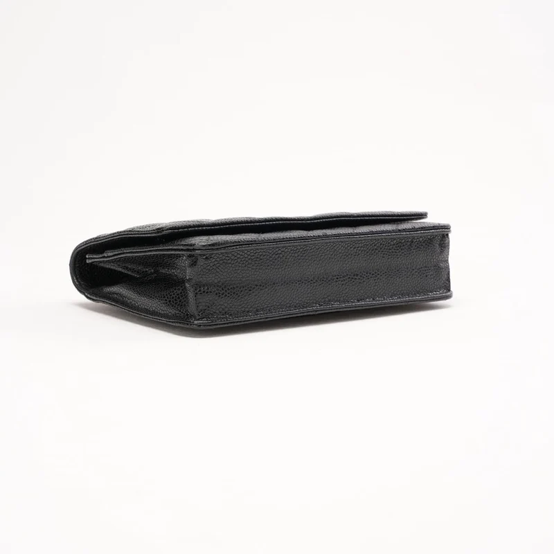 Chanel Classic Wallet on Chain Woc in Black Caviar 2014