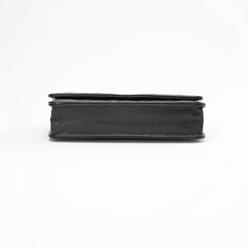 Chanel Classic Wallet on Chain Woc in Black Caviar 2014