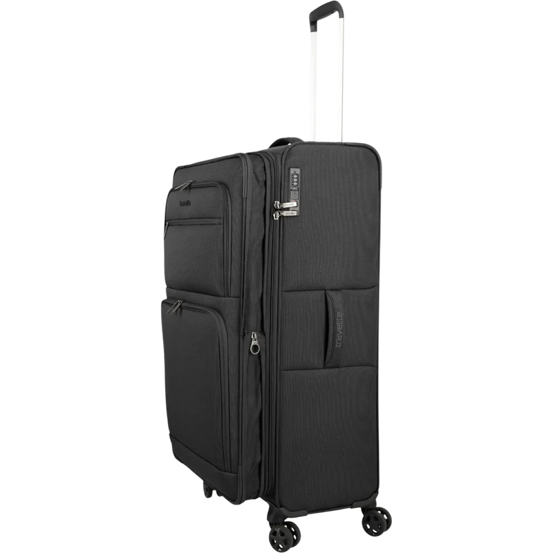 Travelite Cubis 4-Rollen-Koffer L erw. 83 cm -Anthrazit
