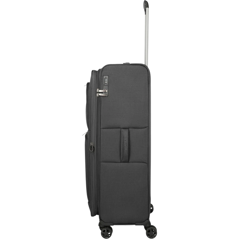 Travelite Cubis 4-Rollen-Koffer L erw. 83 cm -Anthrazit