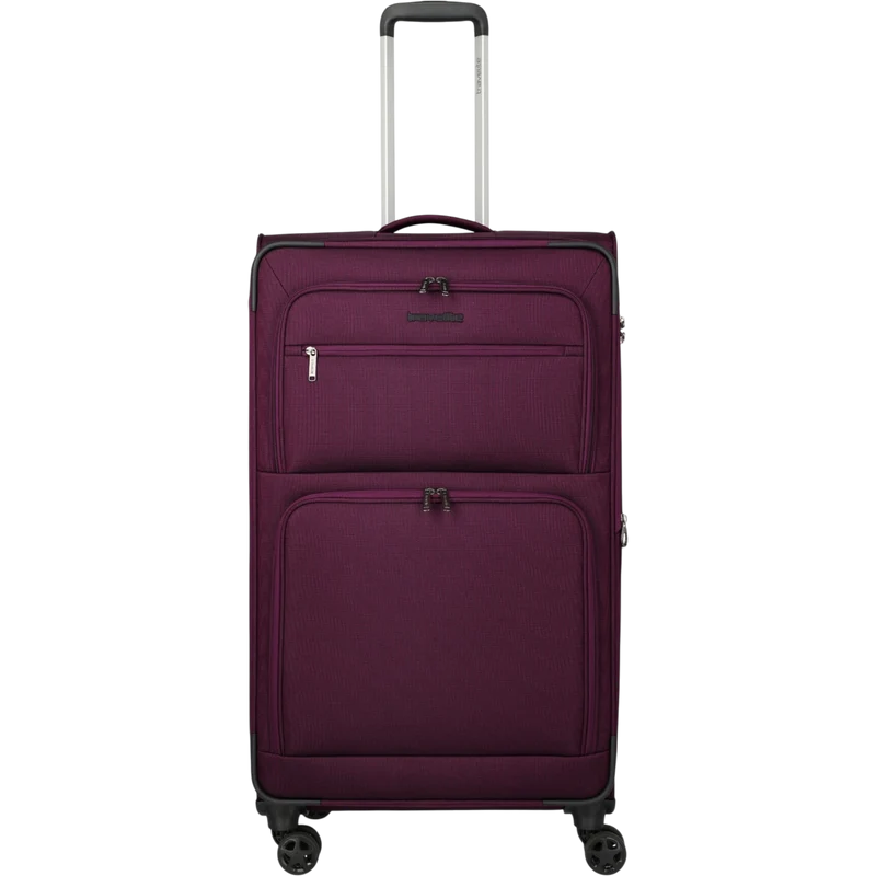 Travelite Cubis 4-Rollen-Koffer L erw. 83 cm -Berry