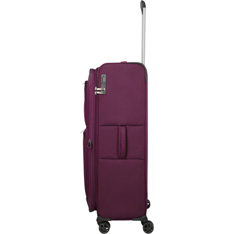 Travelite Cubis 4-Rollen-Koffer L erw. 83 cm -Berry