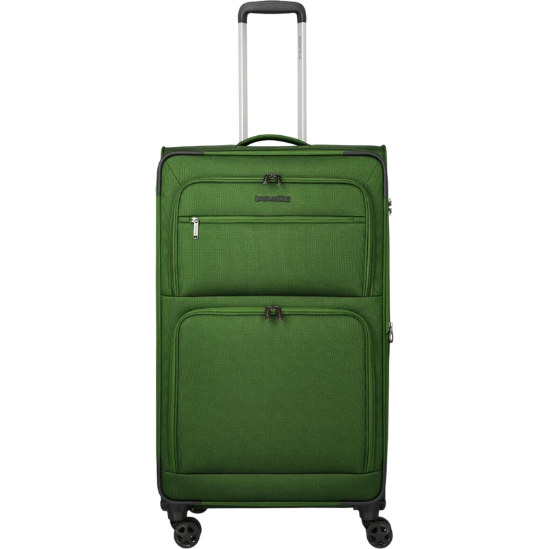 Travelite Cubis 4-Rollen-Koffer L erw. 83 cm -Green