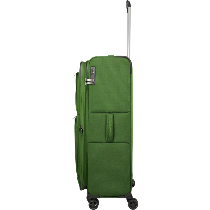 Travelite Cubis 4-Rollen-Koffer L erw. 83 cm -Green