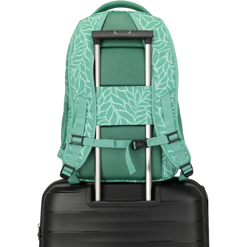 Travelite Basics Rucksack mit Laptopfach 45 cm -Print Green