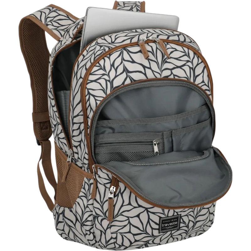 Travelite Basics Rucksack mit Laptopfach 45 cm -Off White