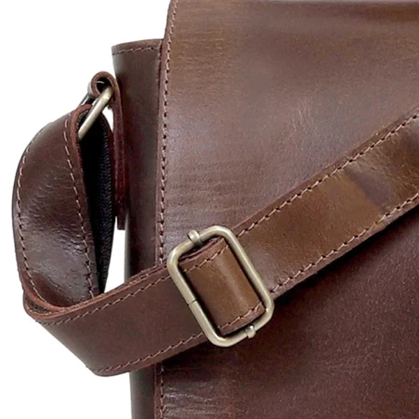 Emerson Full Grain Leather Messenger Bag