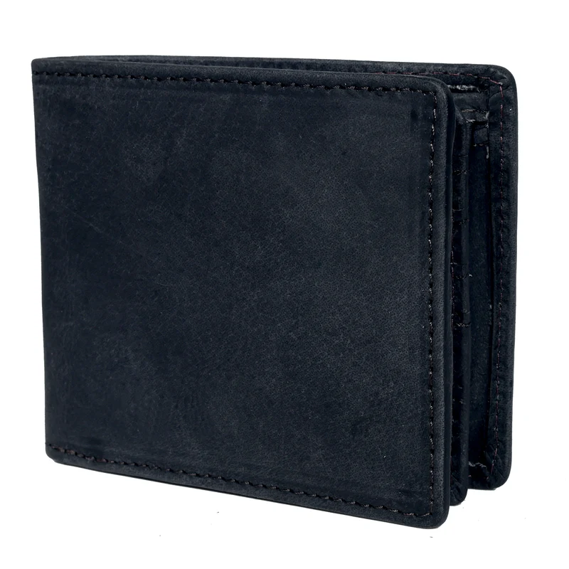 Men's Bifold Leather Wallet - Tan