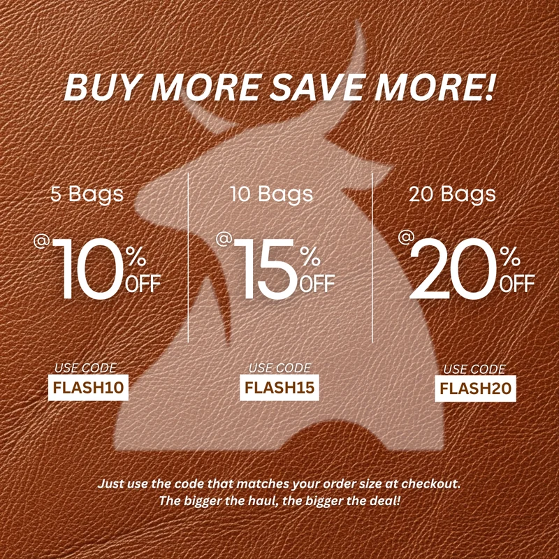 Templar Leather Duffle Bag Combo