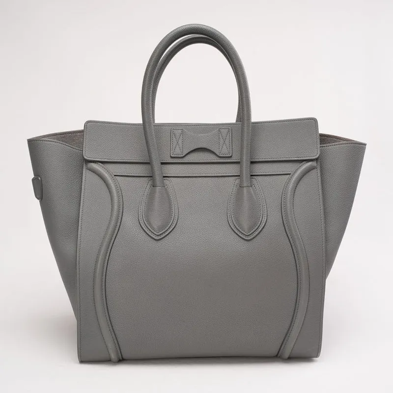 Celine Grey Luggage Medium Tote Bag 2018