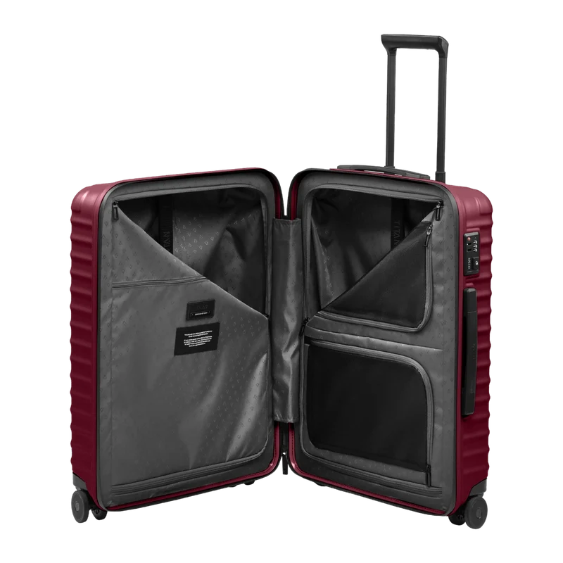 TITAN UPGRADE 4-Rad-Trolley M 65 cm -Emberwood Red