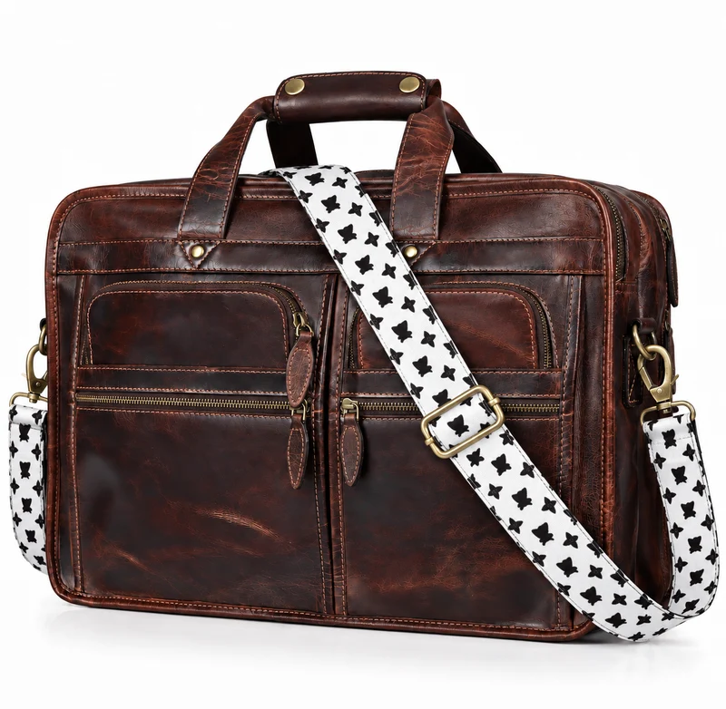 Taylor Buffalo Leather Briefcase