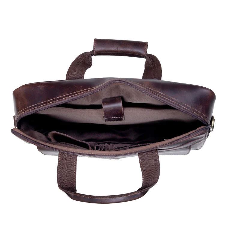 Archer Buffalo Leather Briefcase