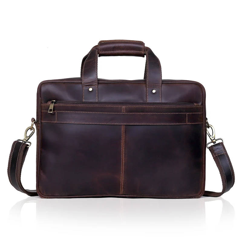Archer Buffalo Leather Briefcase