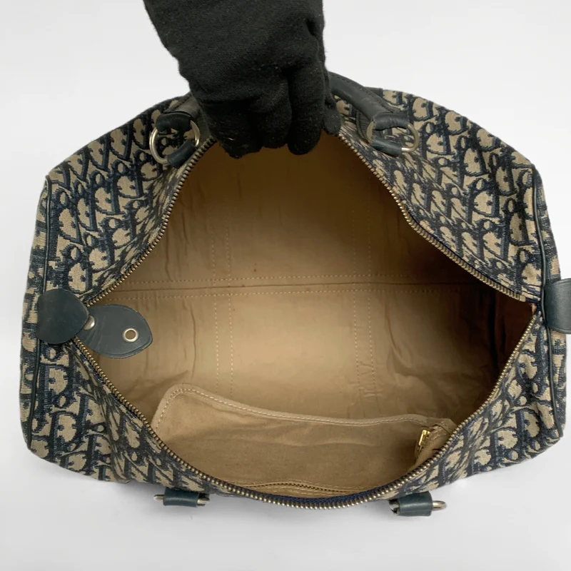 Dior Bowlingtasche groß Oblique Canvas