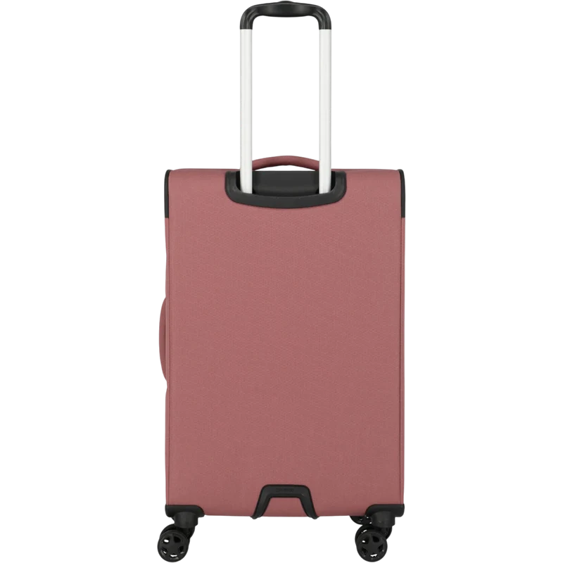 Travelite Kick Off 4-Rollen-Trolley M erw. 67 cm -Rose