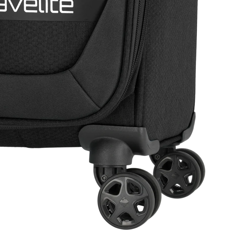 Travelite Kick Off 4-Rollen-Trolley M erw. 67 cm -Schwarz