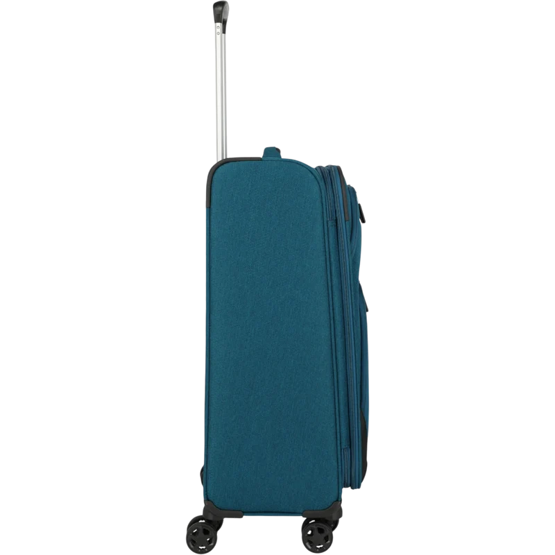 Travelite Kick Off 4-Rollen-Trolley M erw. 67 cm -Petrol