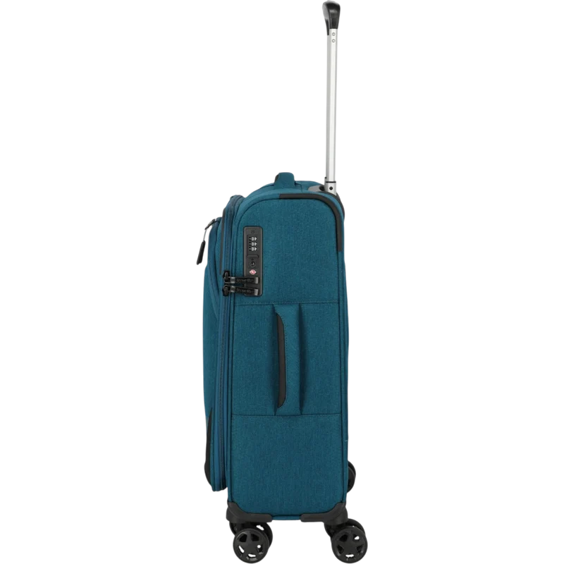 Travelite Kick Off 4-Rollen-Kabinentrolley S 55 cm -Petrol