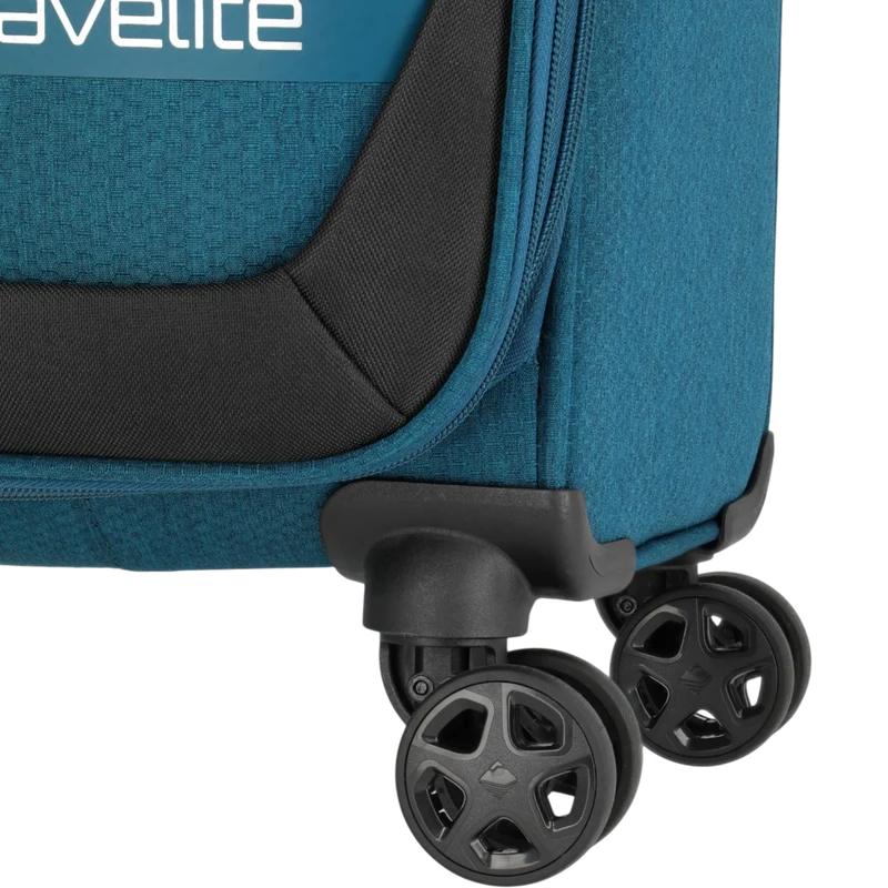 Travelite Kick Off 4-Rollen-Kabinentrolley S 55 cm -Petrol
