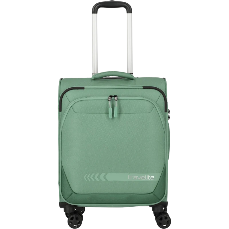 Travelite Kick Off 4-Rollen-Kabinentrolley S 55 cm -Salbei