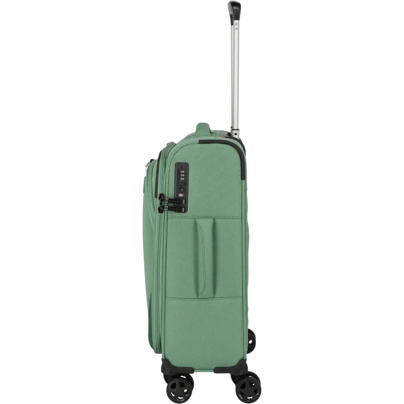 Travelite Kick Off 4-Rollen-Kabinentrolley S 55 cm -Salbei