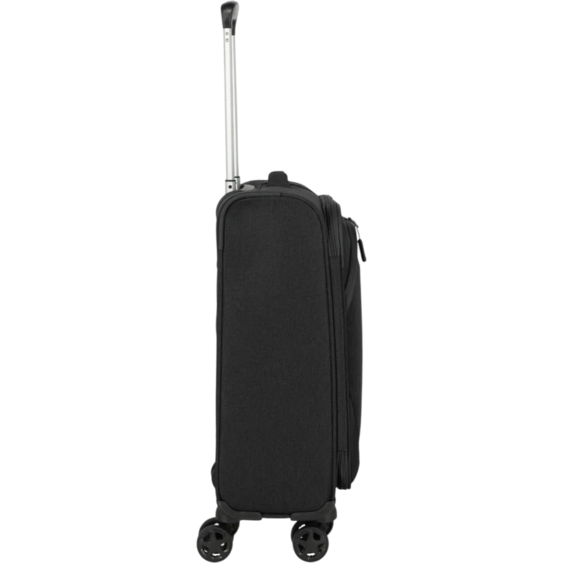 Travelite Kick Off 4-Rollen-Kabinentrolley S 55 cm -Schwarz