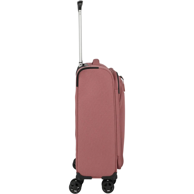 Travelite Kick Off 4-Rollen-Kabinentrolley S 55 cm -Rose