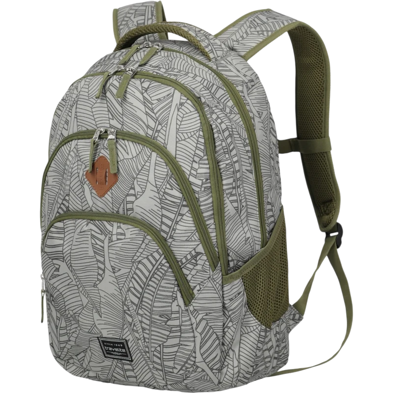 Travelite Basics Rucksack mit Laptopfach 45 cm -Print Grey