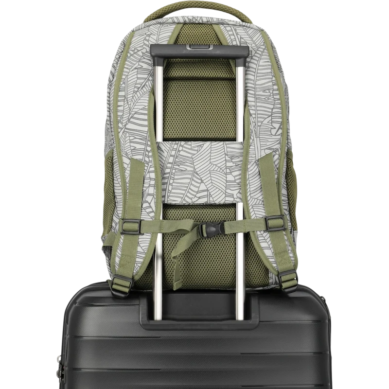 Travelite Basics Rucksack mit Laptopfach 45 cm -Print Grey