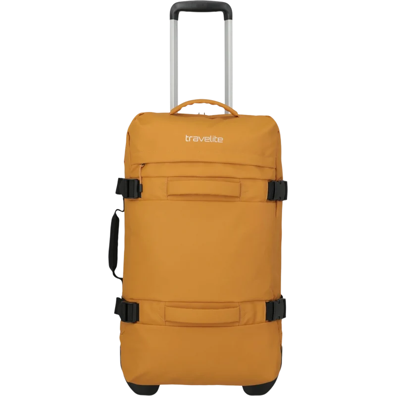 Travelite Bolonia Rollenreisetasche M 63 cm -Yellow