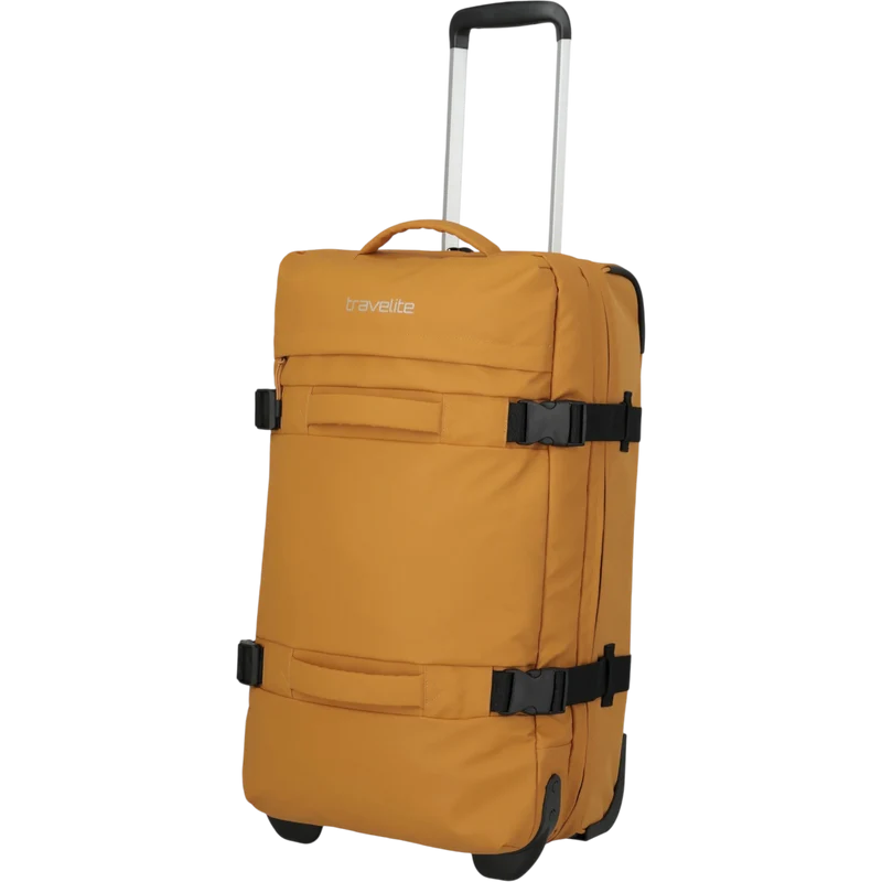 Travelite Bolonia Rollenreisetasche M 63 cm -Yellow