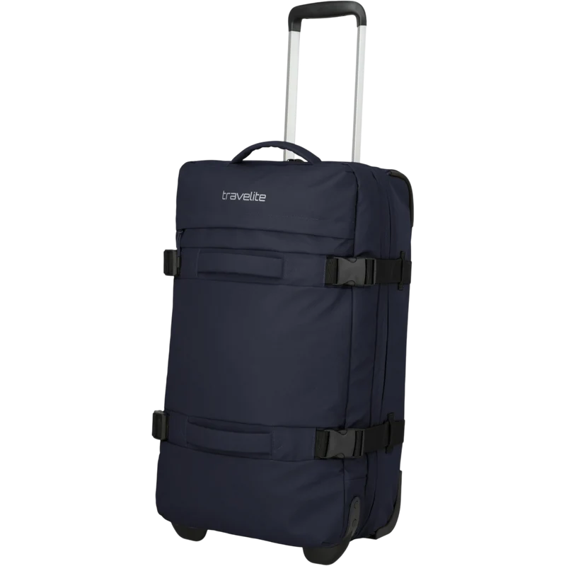 Travelite Bolonia Rollenreisetasche M 63 cm -Navy