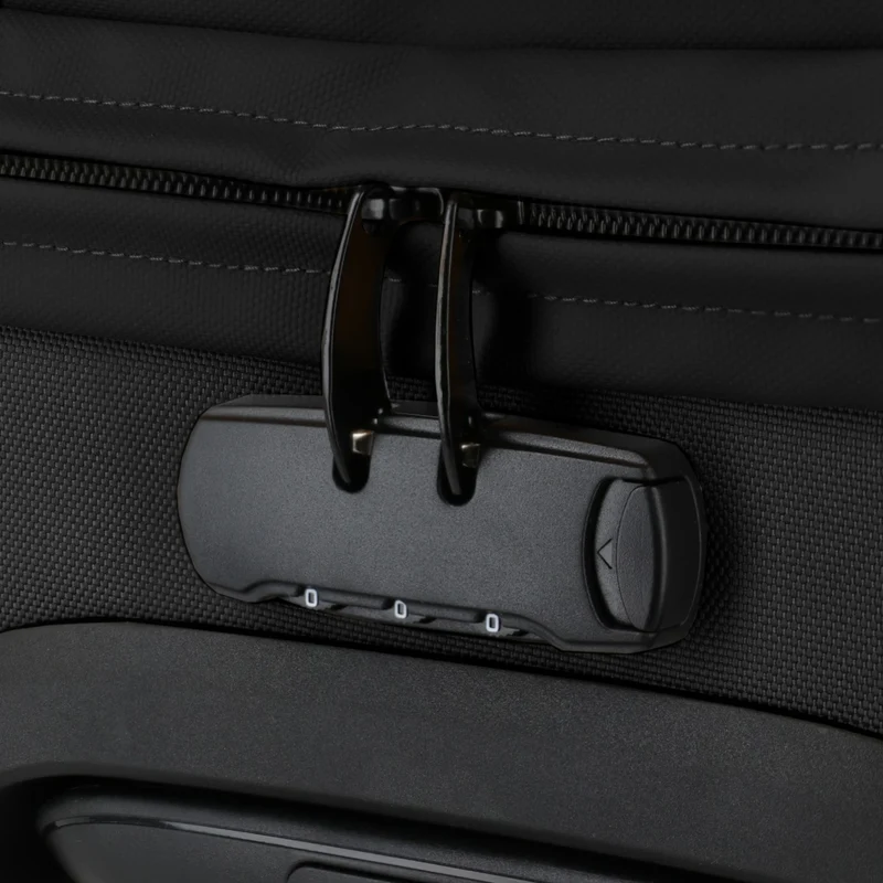 Travelite Bolonia Rollenreisetasche M 63 cm -Black