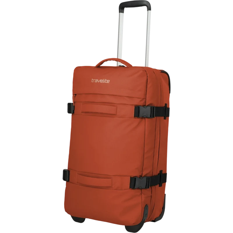 Travelite Bolonia Rollenreisetasche M 63 cm -Orange