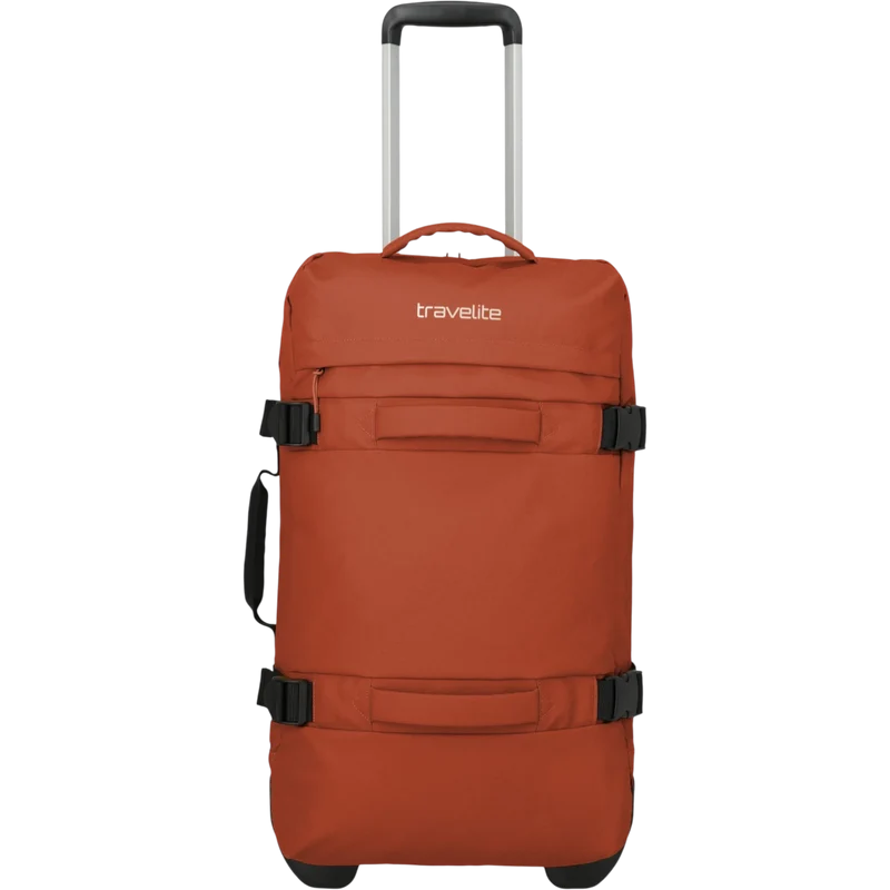 Travelite Bolonia Rollenreisetasche M 63 cm -Orange