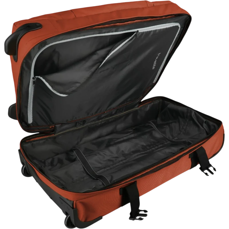 Travelite Bolonia Rollenreisetasche M 63 cm -Orange