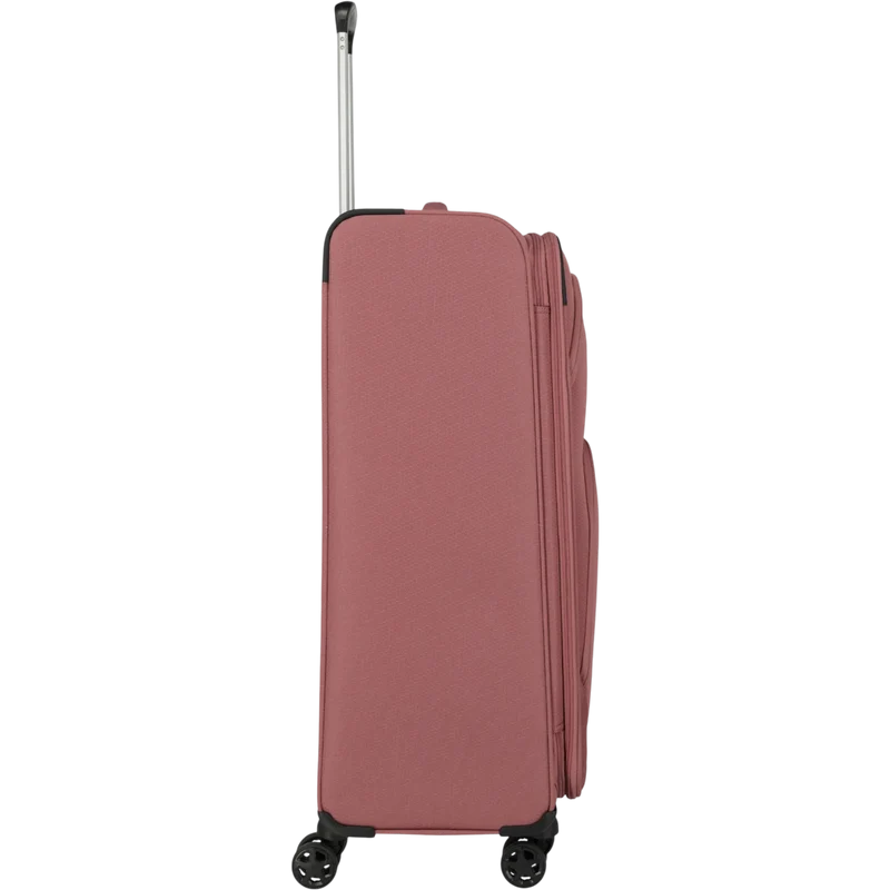 Travelite Kick Off 4-Rollen-Trolley L erw. 78 cm -Rose