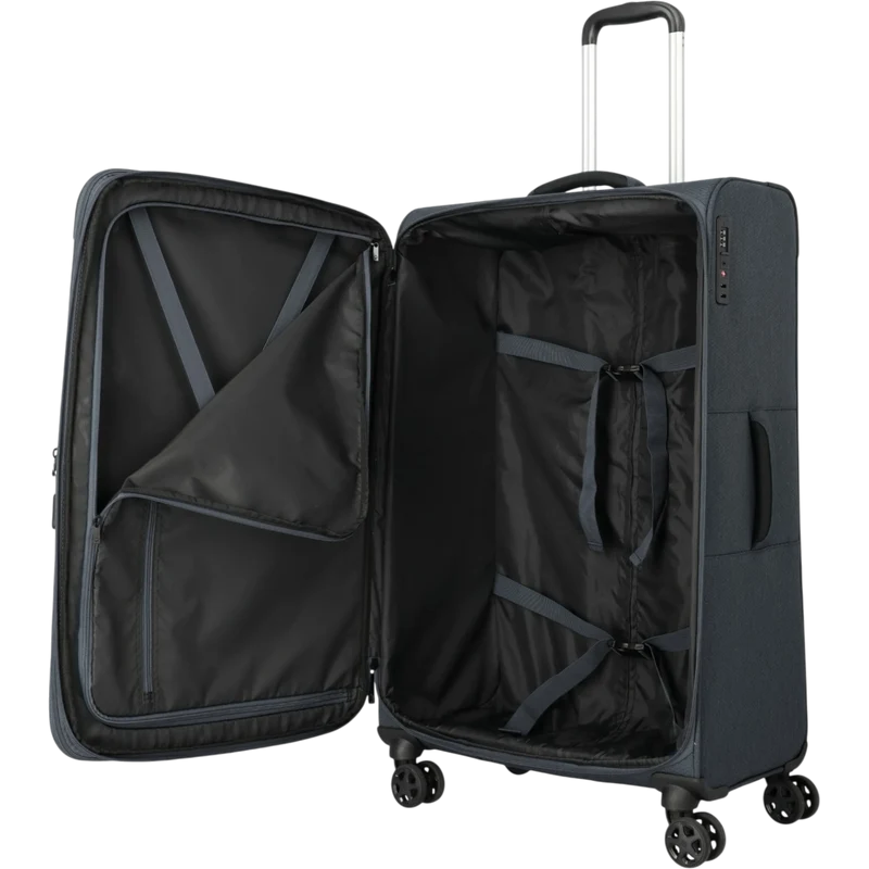Travelite Kick Off 4-Rollen-Trolley L erw. 78 cm -Anthrazit