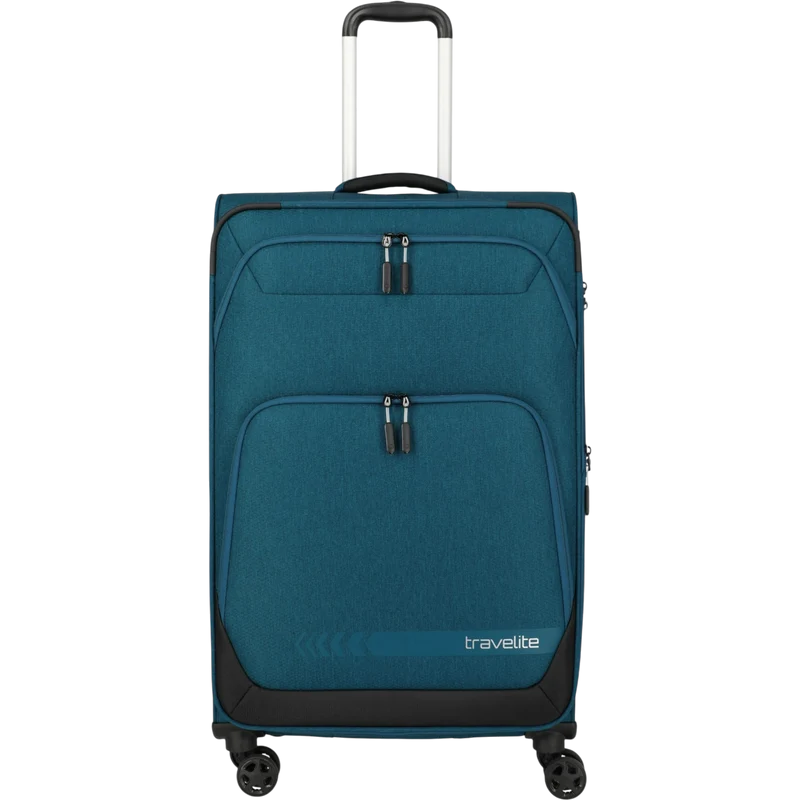 Travelite Kick Off 4-Rollen-Trolley L erw. 78 cm -Petrol