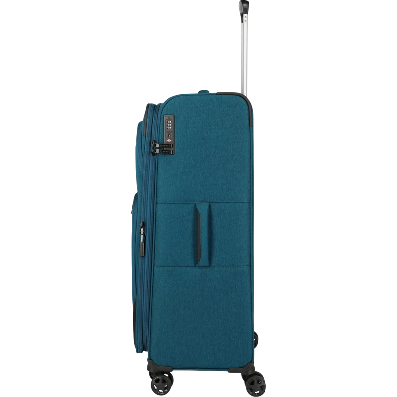 Travelite Kick Off 4-Rollen-Trolley L erw. 78 cm -Petrol