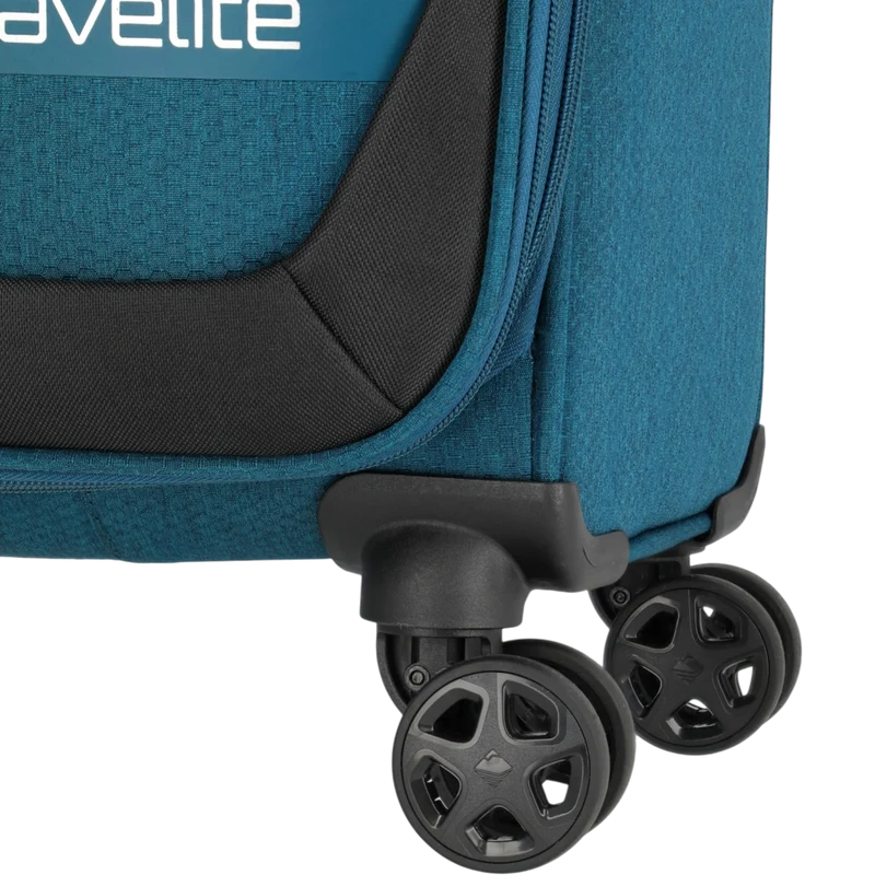 Travelite Kick Off 4-Rollen-Trolley L erw. 78 cm -Petrol