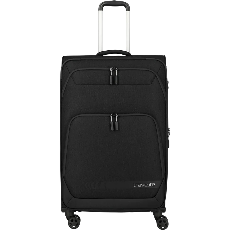 Travelite Kick Off 4-Rollen-Trolley L erw. 78 cm -Schwarz