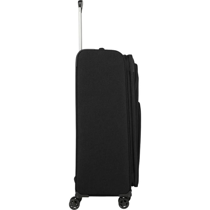 Travelite Kick Off 4-Rollen-Trolley L erw. 78 cm -Schwarz