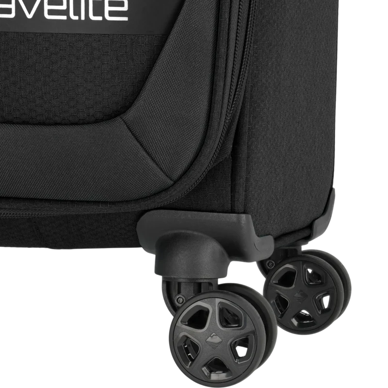 Travelite Kick Off 4-Rollen-Trolley L erw. 78 cm -Schwarz