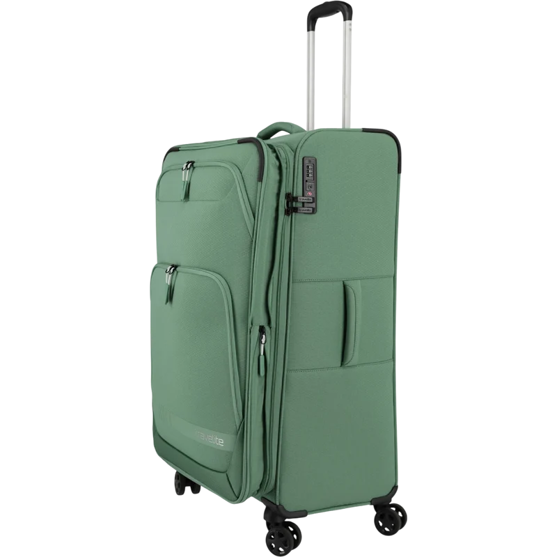 Travelite Kick Off 4-Rollen-Trolley L erw. 78 cm -Salbei